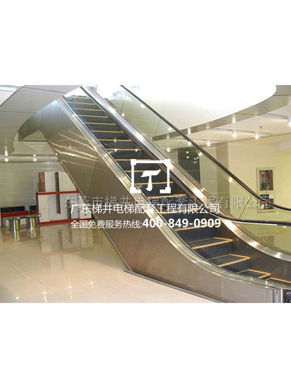 發紋不銹鋼扶梯